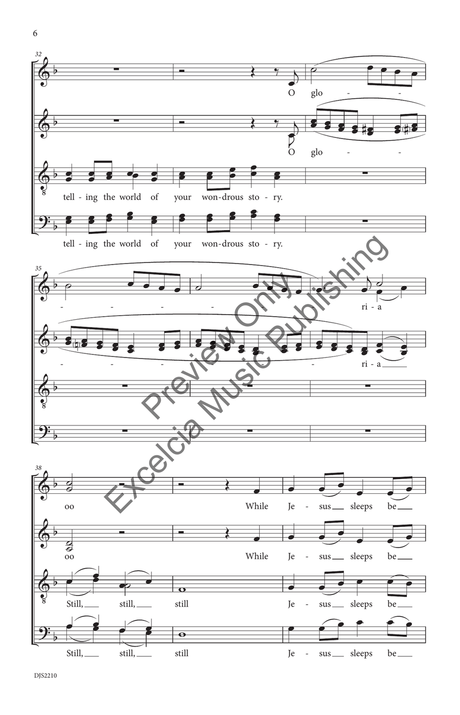 Still, Still, Still Still, Still, Still 4-Part scores gallery preview page 7