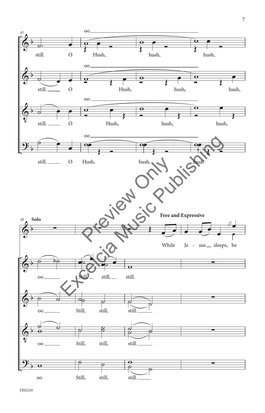 Still, Still, Still Still, Still, Still 4-Part scores gallery preview page 8
