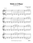 Waltz in C Major, Op. 82, No. 18
