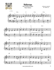Wellerman (Easy Piano Solo)