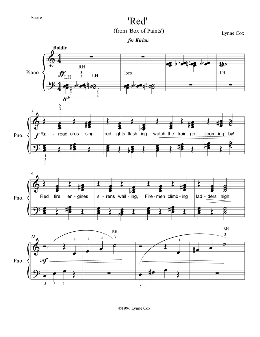 Red Piano Method scores gallery preview page 2