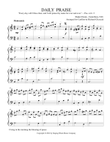 DAILY PRAISE -- O sing in the morning (Shaker hymn)