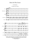 Down On The Corner - Score Only