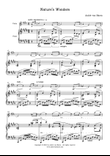 Nature's Wonders for violin and piano