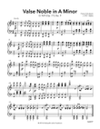 Valse Noble in A minor, D.969 (Op. 77), No. 9