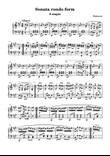 Sonata rondo form_A major