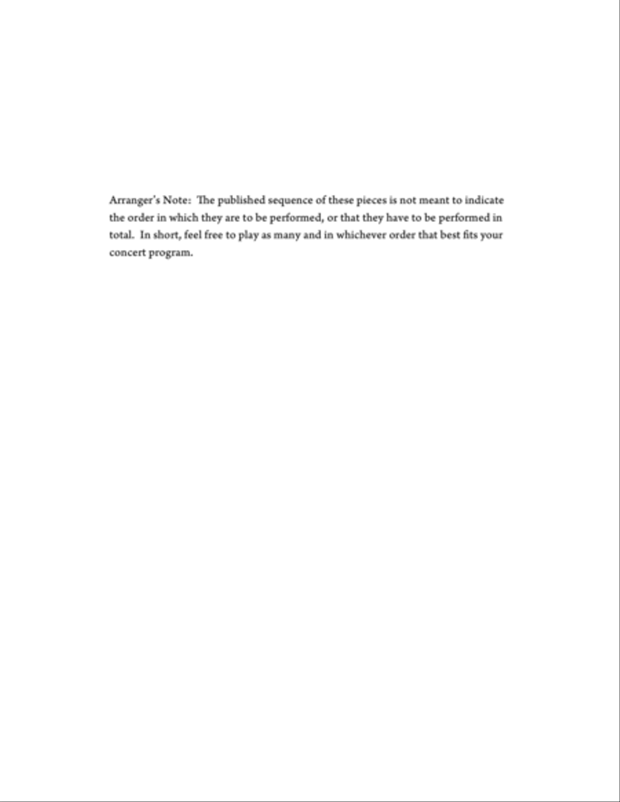 Four Renaissance Madrigals Horn scores gallery preview page 2