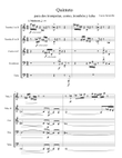 Brass Quintet - Score Only