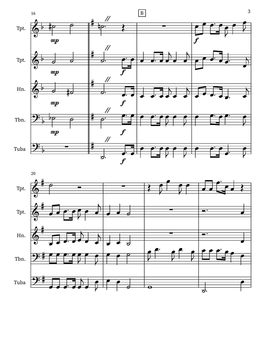 The Rocks and the Mountains Small Ensemble scores gallery preview page 3