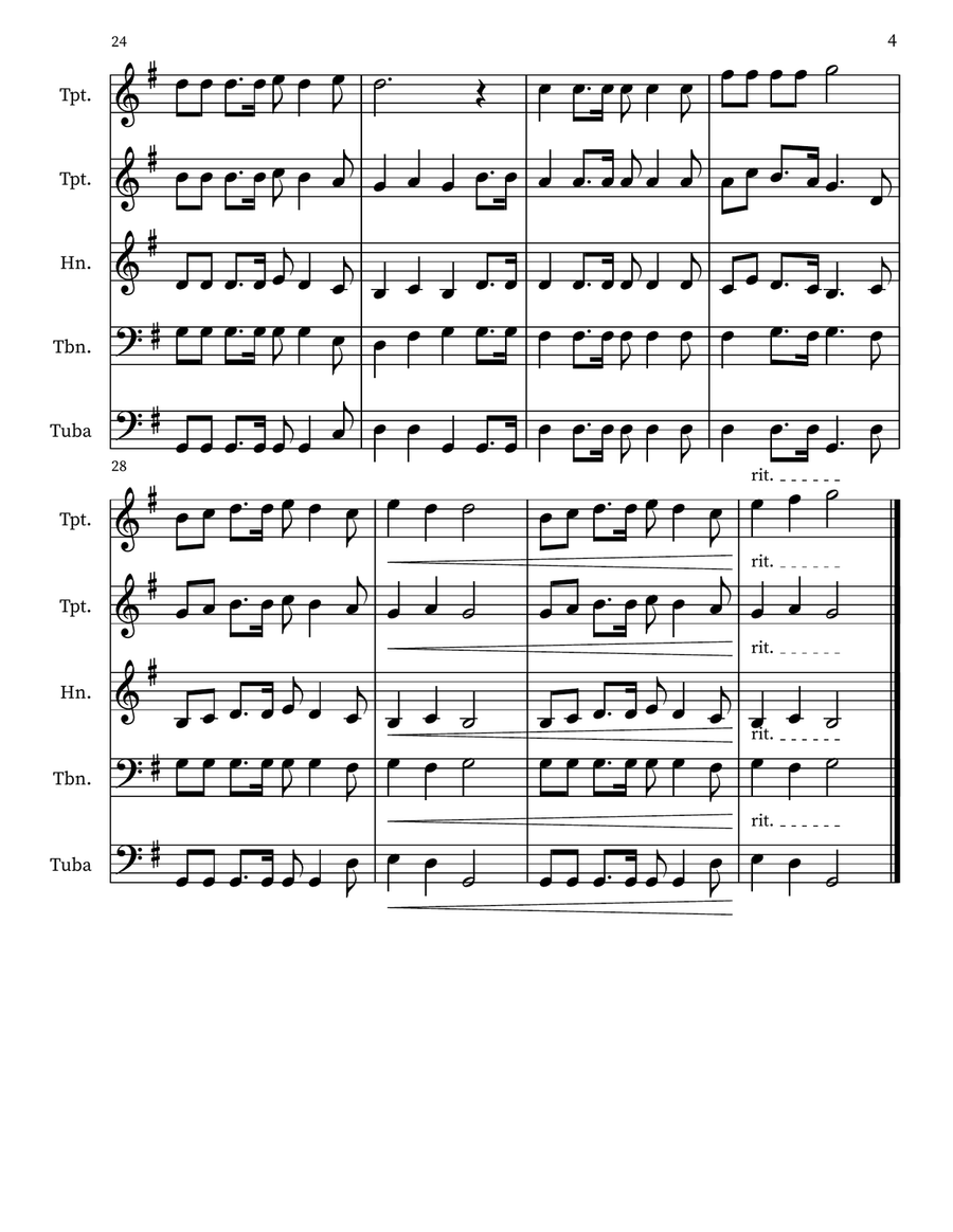 The Rocks and the Mountains Small Ensemble scores gallery preview page 4