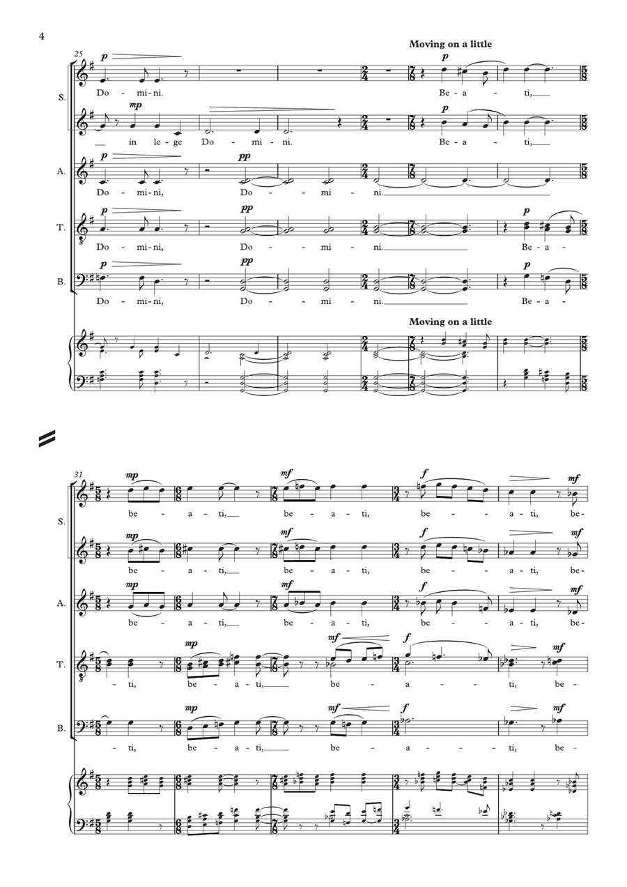 Beati Quorum Via SSATB scores gallery preview page 4