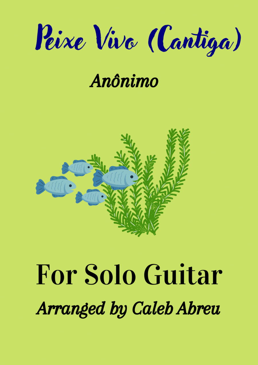 Peixe Vivo Cantiga de Roda For Solo Guitar Acoustic Guitar scores gallery preview page 1