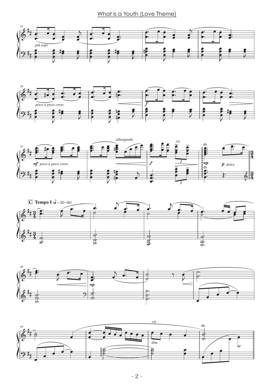 What Is A Youth Piano Solo scores gallery preview page 2