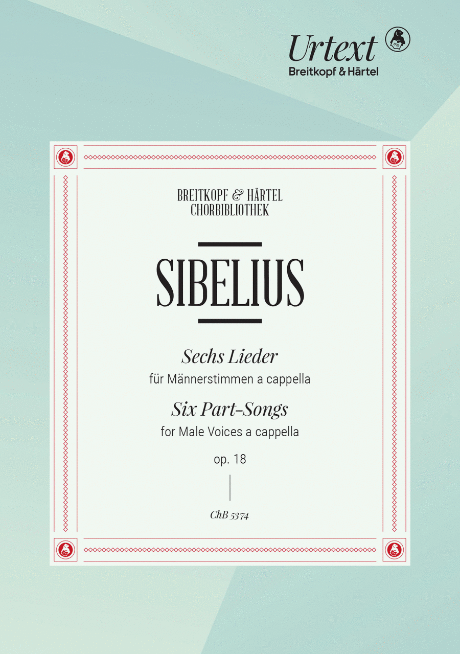 6 Part-Songs Op. 18 A Cappella scores gallery preview page 1