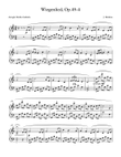 Wiegenlied, Op.49-4