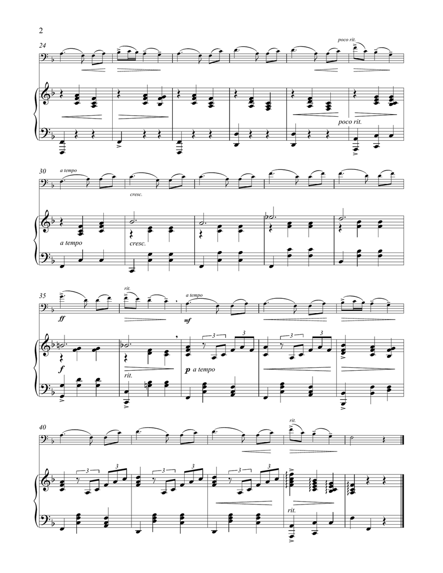 Waltz In A-Flat Major, Op. 39, No. 15 Piano scores gallery preview page 2