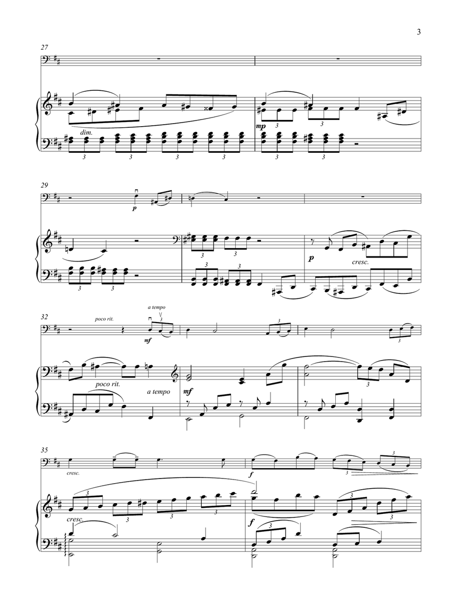 Andante Cantabile Andante Cantabile Piano scores gallery preview page 3