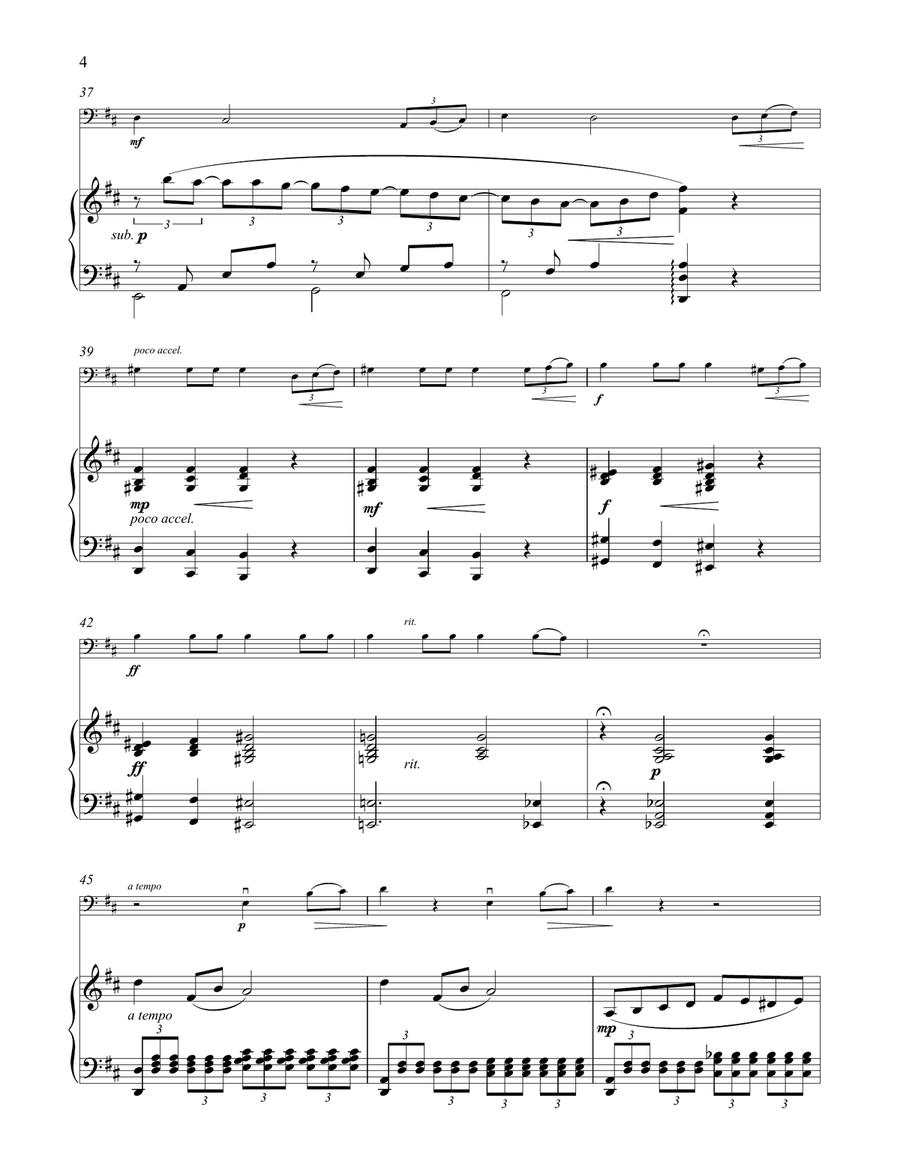 Andante Cantabile Andante Cantabile Piano scores gallery preview page 4