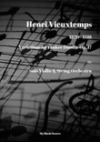 Vieuxtemps Variations on Yankee Doodle Op. 17 for Violin and String Orchestra