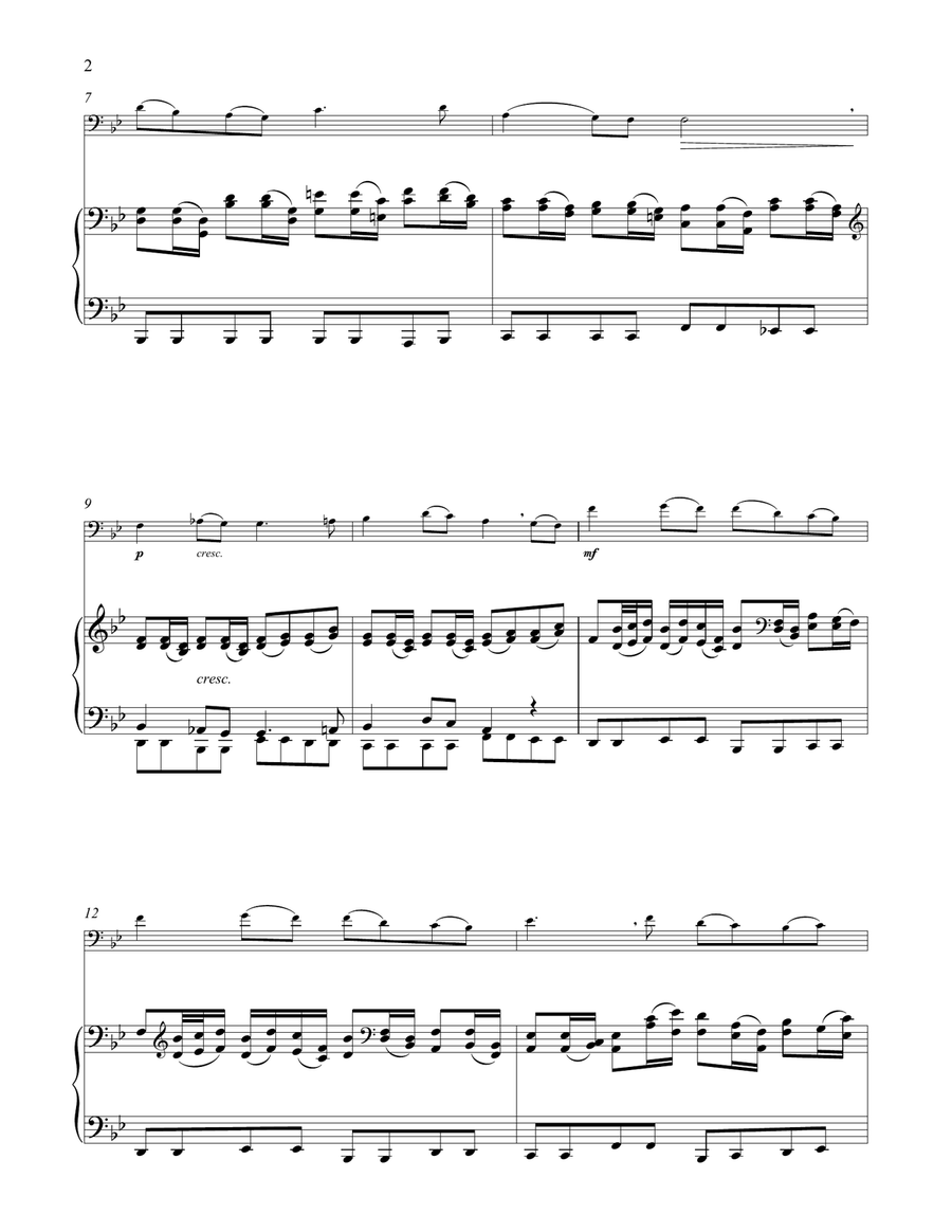 Sheep May Safely Graze Sheep May Safely Graze Piano scores gallery preview page 2