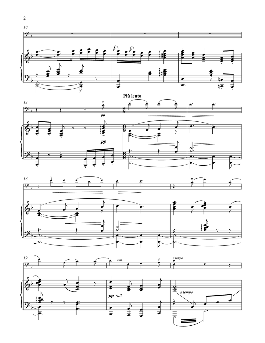 Recondita Armonia Recondita Armonia Piano scores gallery preview page 2
