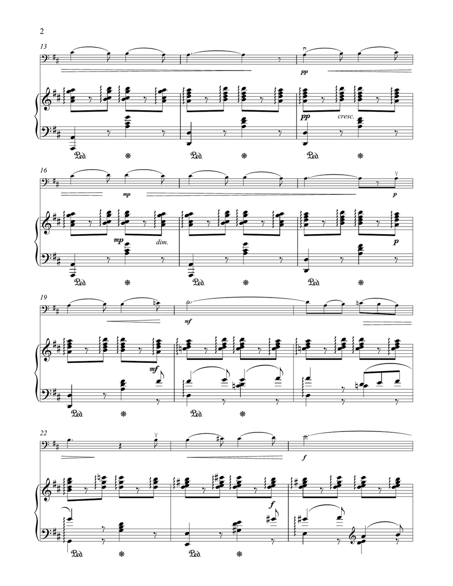 Barcarolle Barcarolle Piano scores gallery preview page 2