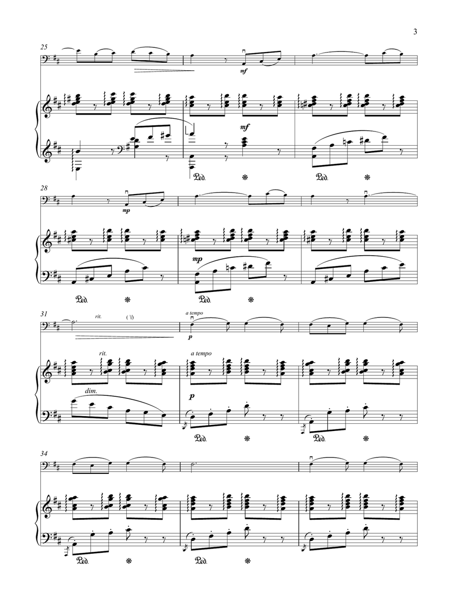 Barcarolle Barcarolle Piano scores gallery preview page 3