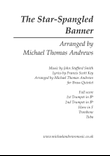 The Star-Spangled Banner (for Brass Quintet)