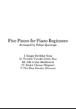 Five Pieces for Piano Beginners