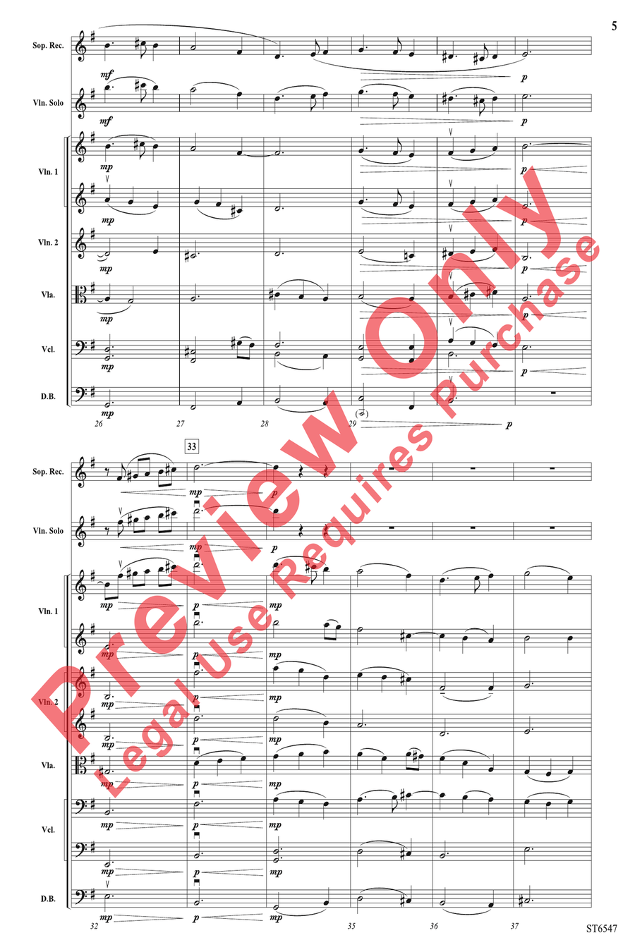 Angels Greet with Anthems Sweet String Orchestra scores gallery preview page 5