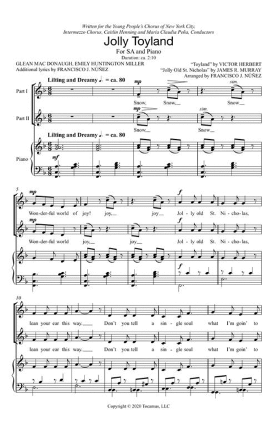 Jolly Toyland SA scores gallery preview page 4