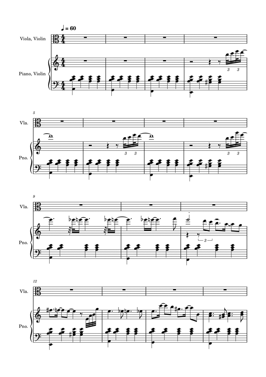 Never Meant To Belong Voice scores gallery preview page 1