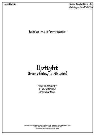 Uptight (everything's Alright)
