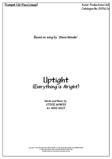 Uptight (everything's Alright)