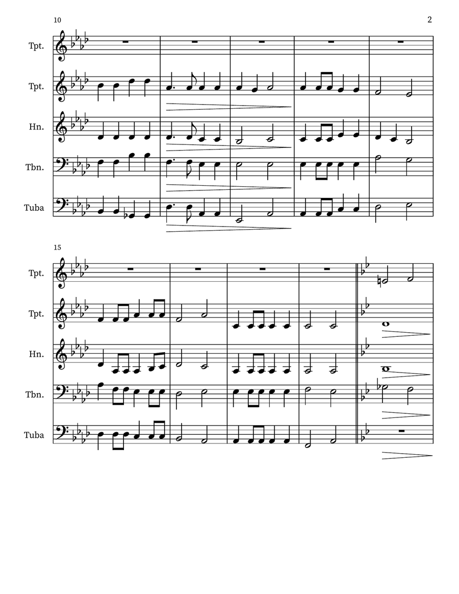 Christ, We Do All Adore Thee Small Ensemble scores gallery preview page 2