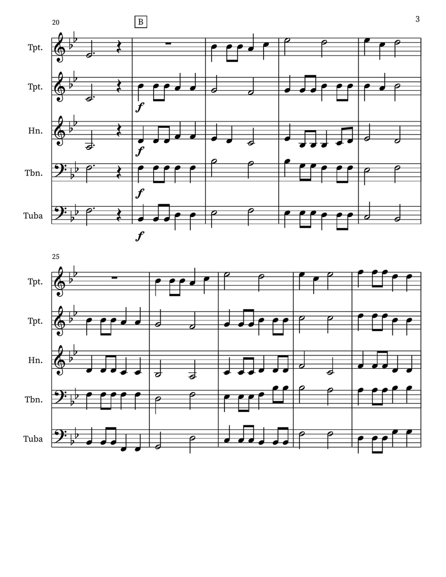 Christ, We Do All Adore Thee Small Ensemble scores gallery preview page 3