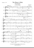 The Water is Wide (Flute Quartet)