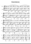 Greensleeves Violin & Piano