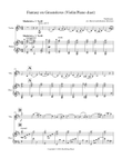 Fantasia on Greensleeves (Violin and Piano Duet Version - Advanced)