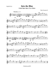 US SPACE FORCE HYMN (Into the Blue) ENGLISH HORN PART