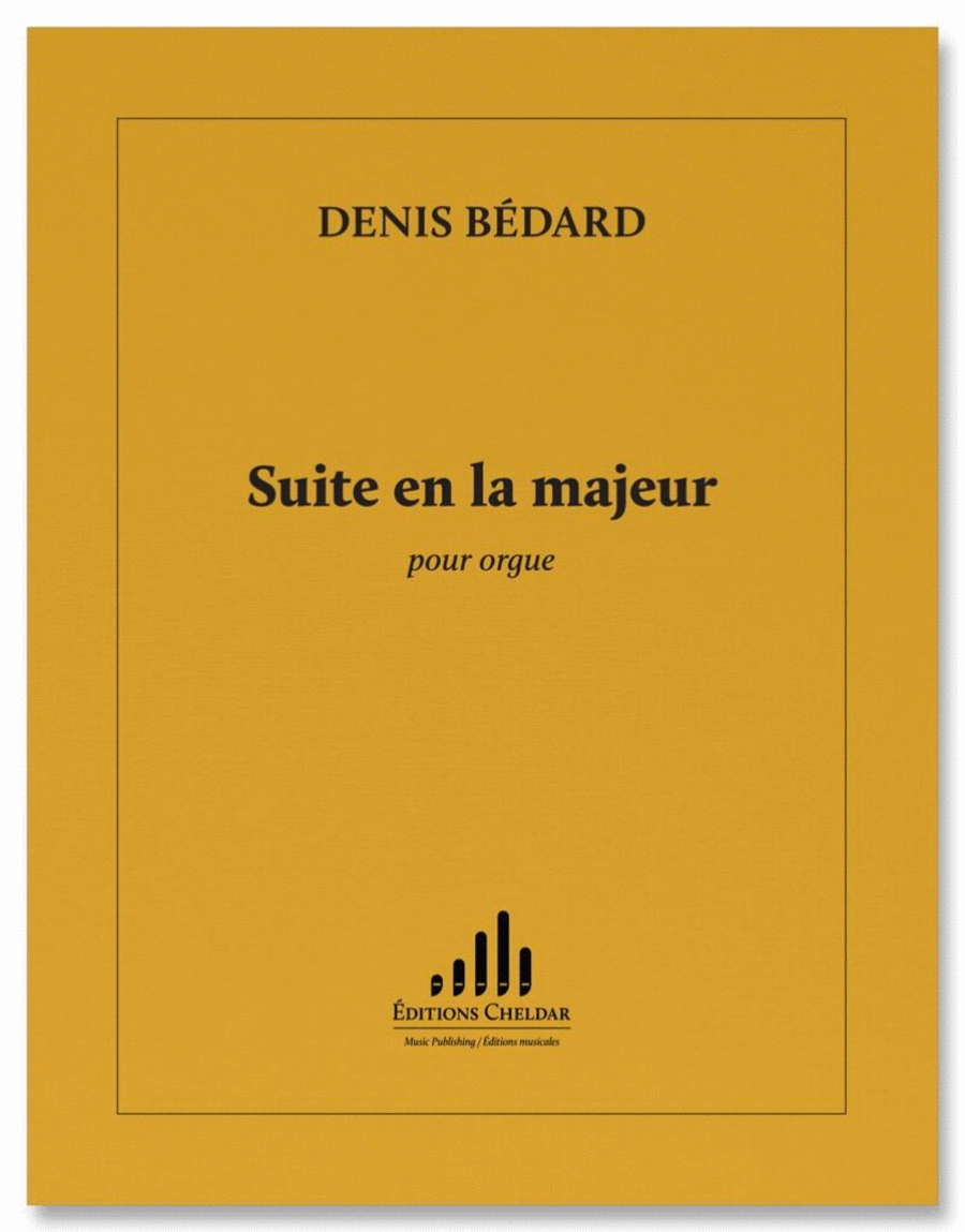 Suite en La Majeur Organ scores gallery preview page 1