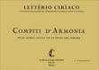 Compiti di Armonia 1 Fascicolo