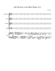 Lift My Eyes Up to the Lord (Psalm 121)
