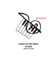 Listen for the Voice of God