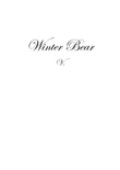 Winter Bear