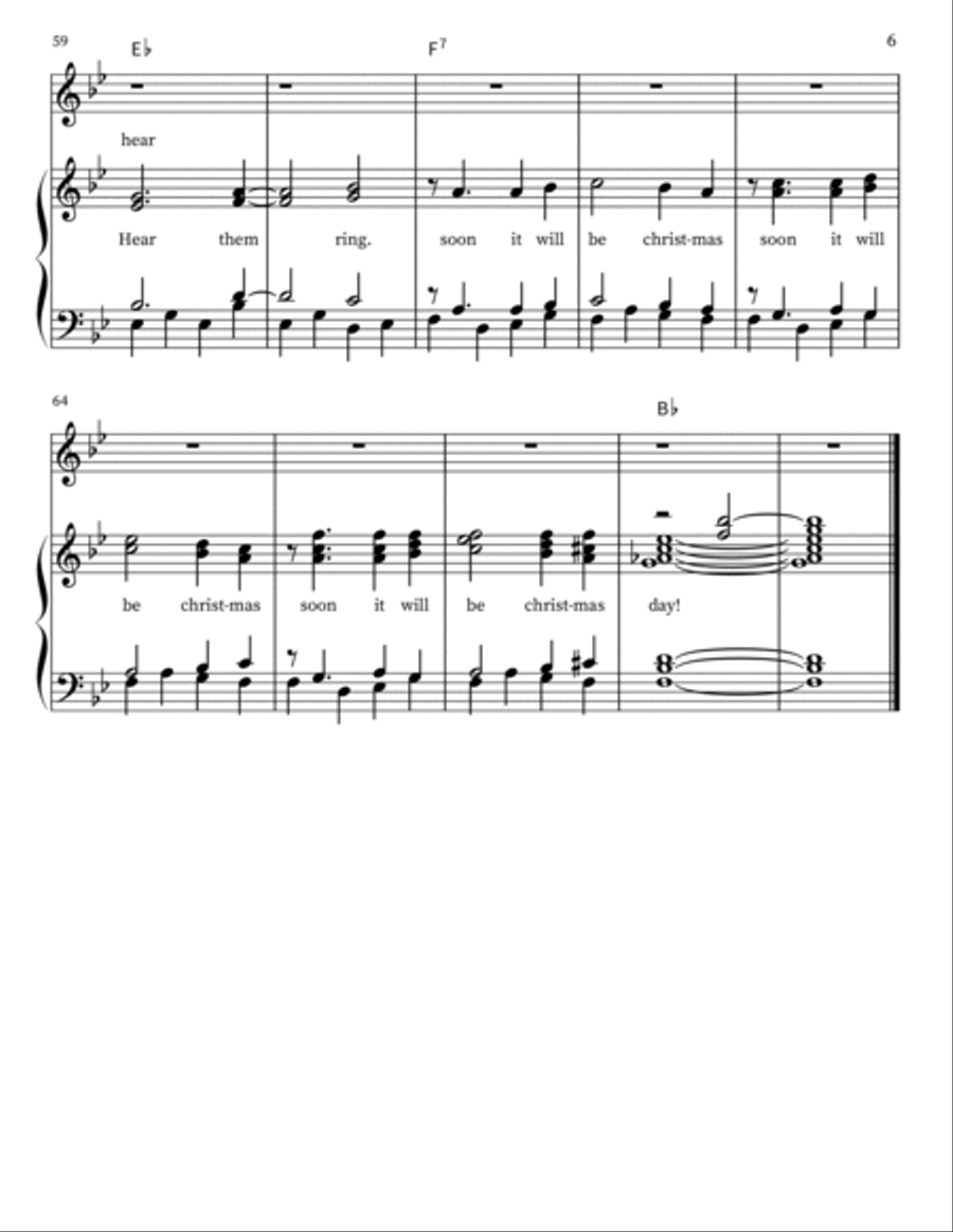 Silver Bells Choir scores gallery preview page 6