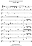 Ballade No. 1 in G Minor