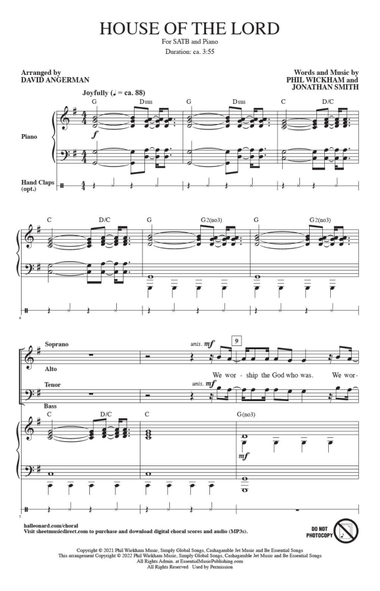 House Of The Lord (arr. David Angerman)