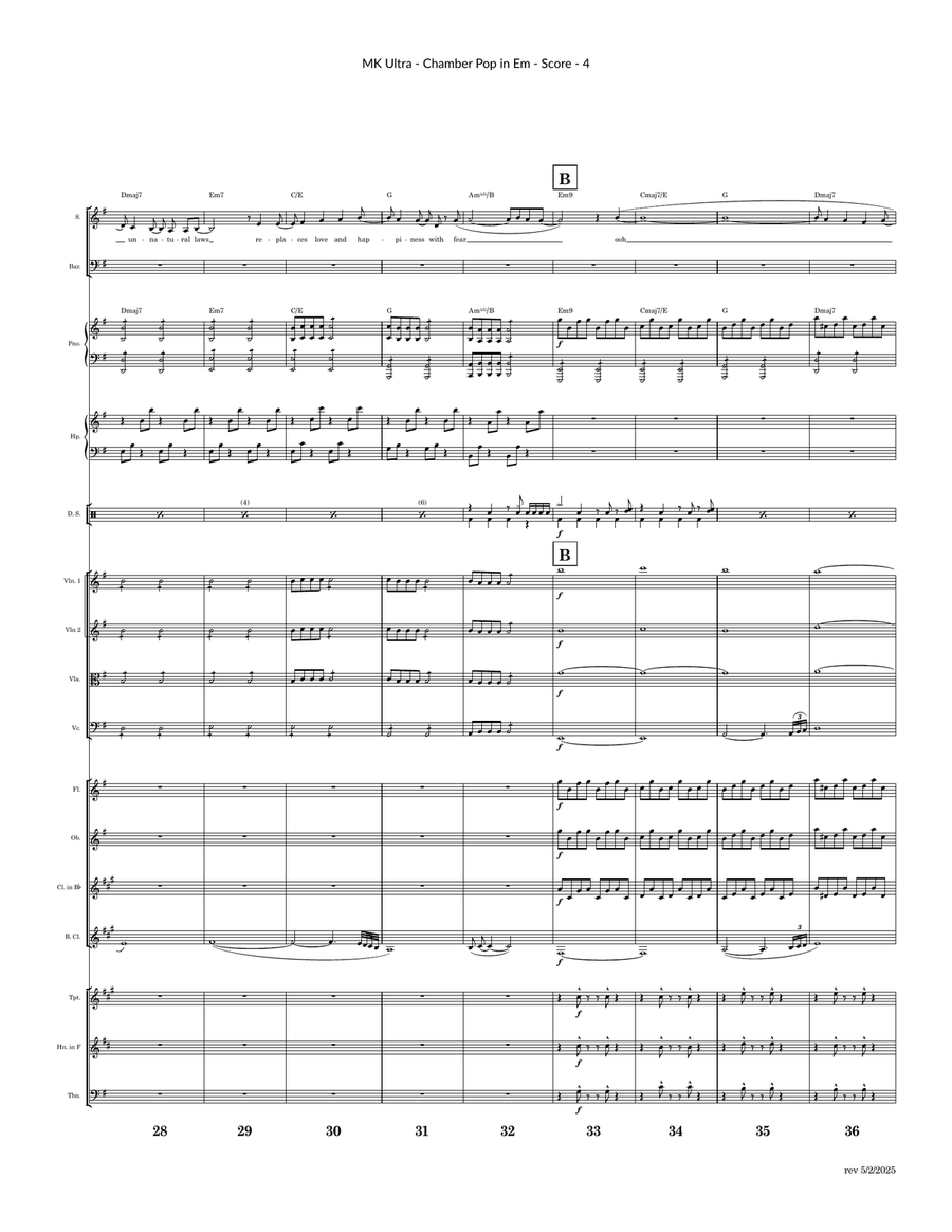 Mk Ultra Large Ensemble scores gallery preview page 4