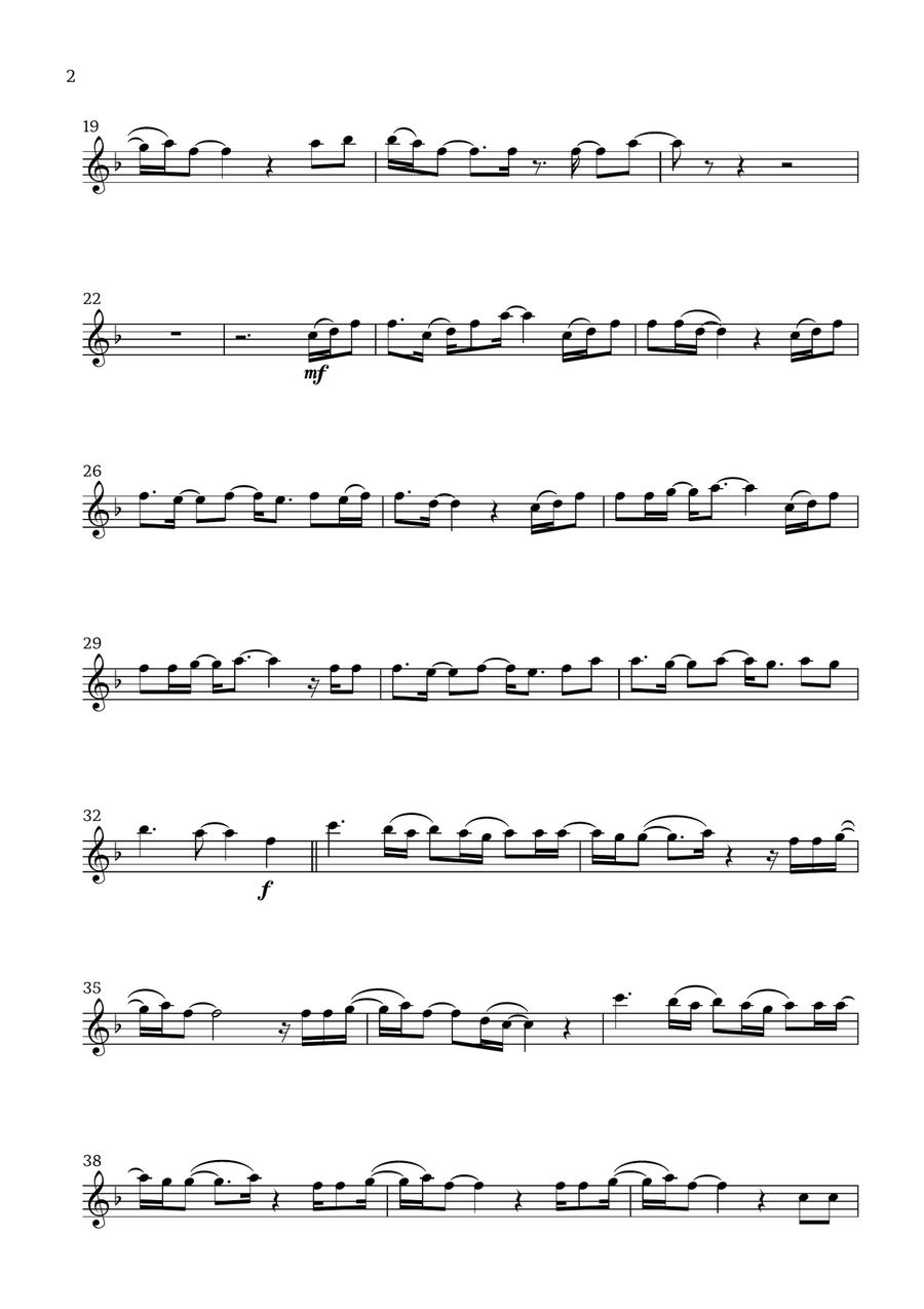 Easy On Me Easy On Me Flute Solo scores gallery preview page 2